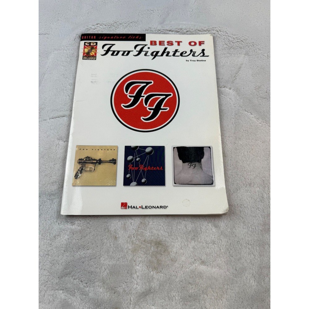 Hal Leonard Best of‎ Foo Fighters Guitar Signature Licks Book CD Troy Stetina